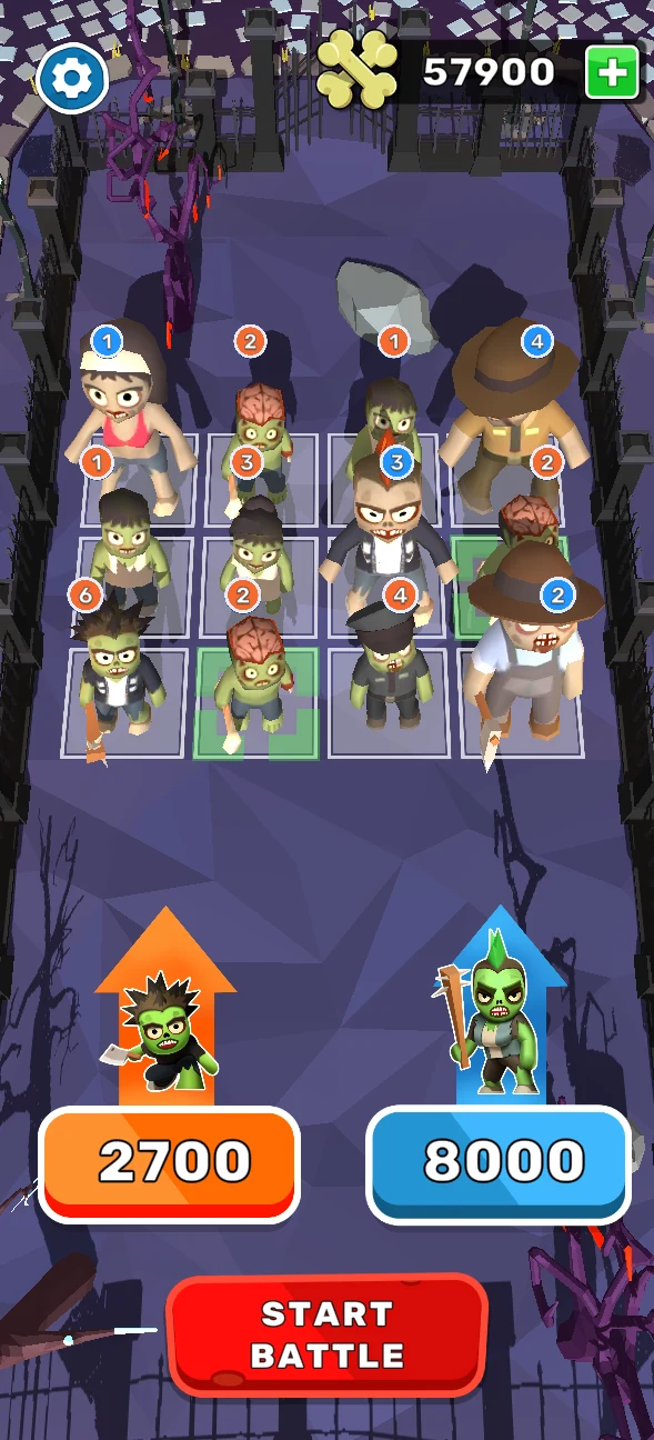 Merge Master: Zombies Battle screenshot