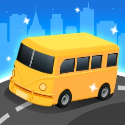 Bus Merge 2048 icon